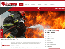 Tablet Screenshot of burnexfire.com